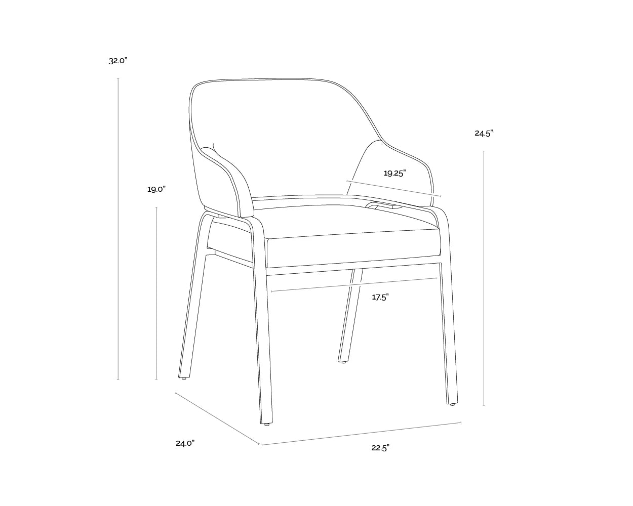 Mala Dining Armchair