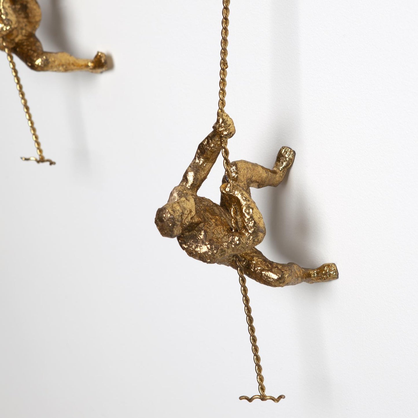Climbing Man-Wall Mounted-Thai Gold Leaf