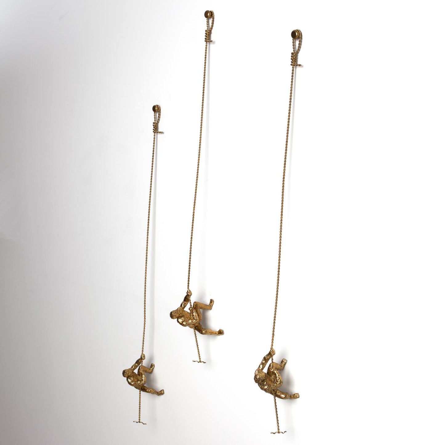 Climbing Man-Wall Mounted-Thai Gold Leaf