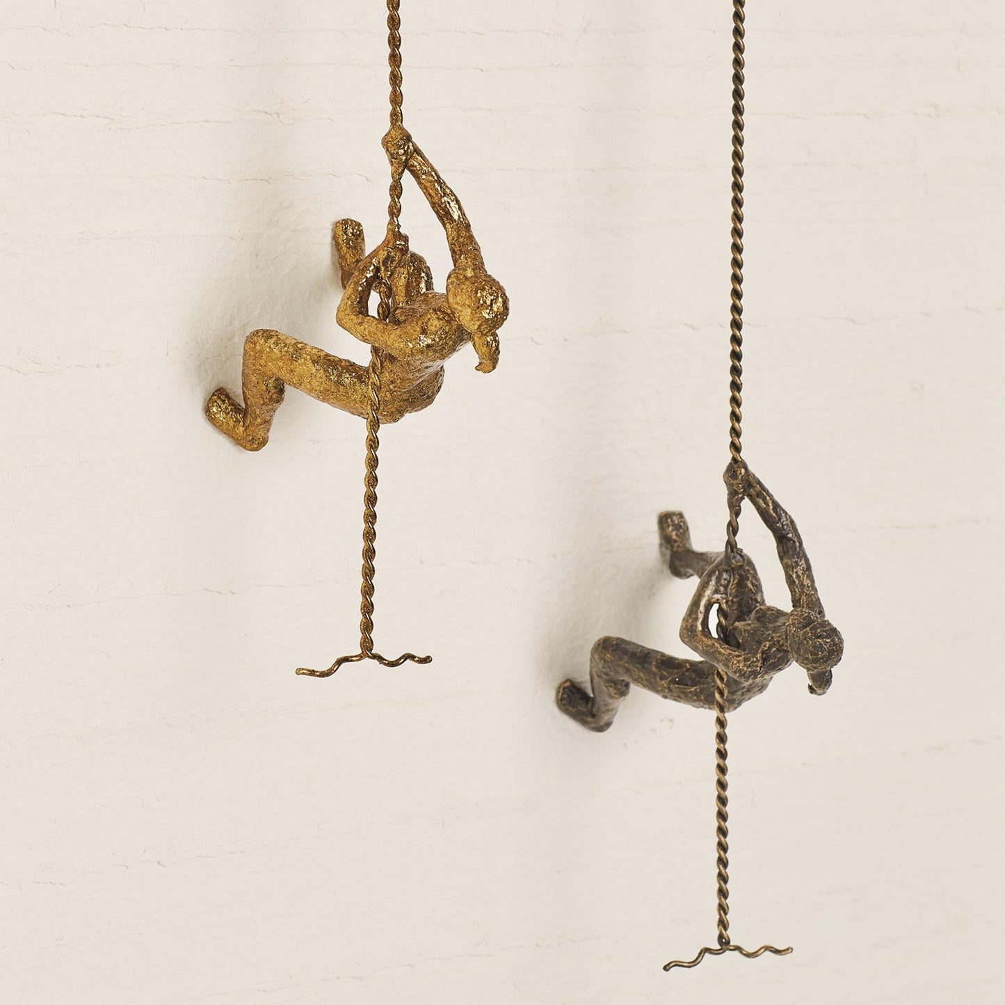 Climbing Woman-Wall Mounted-Thai Gold Leaf