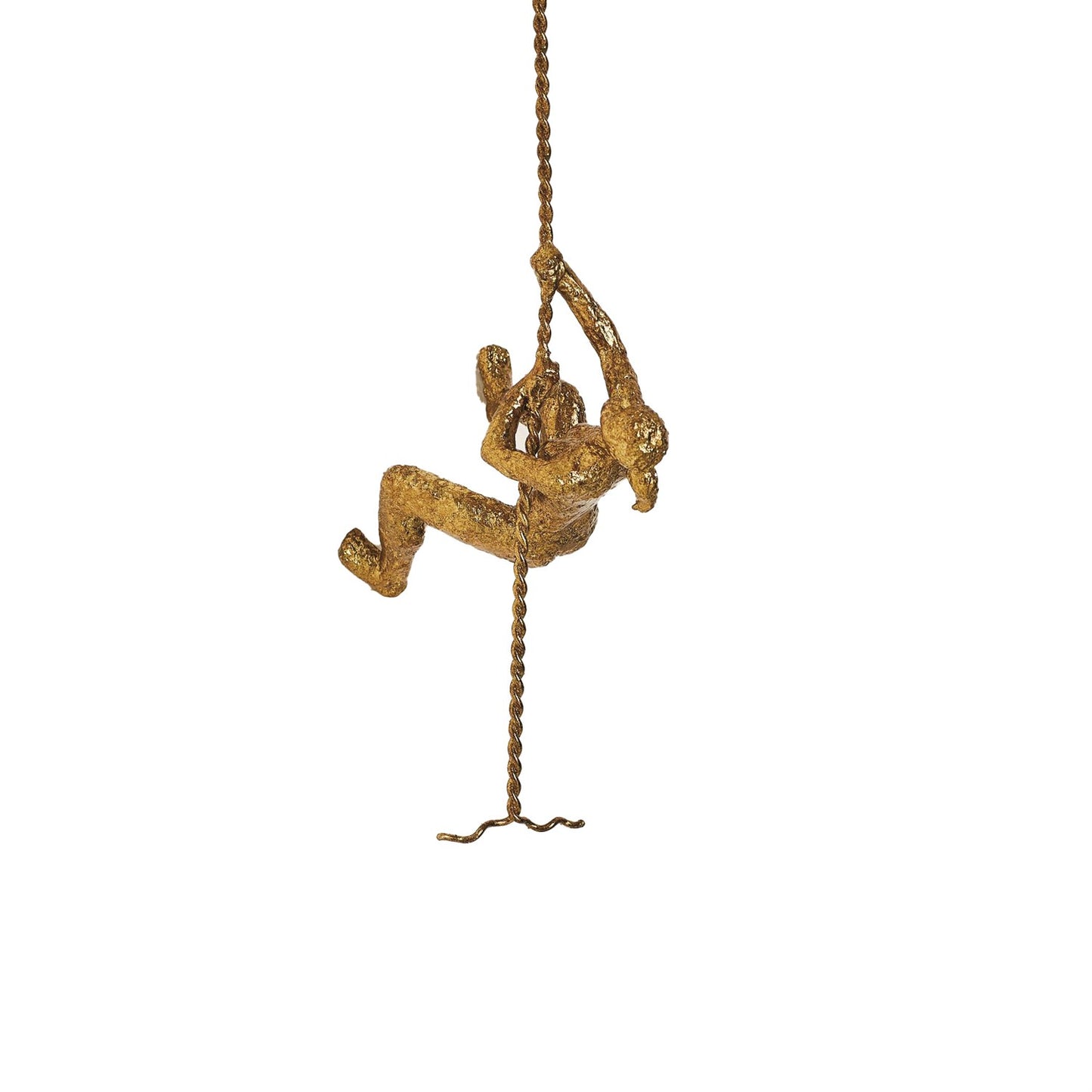 Climbing Woman-Wall Mounted-Thai Gold Leaf