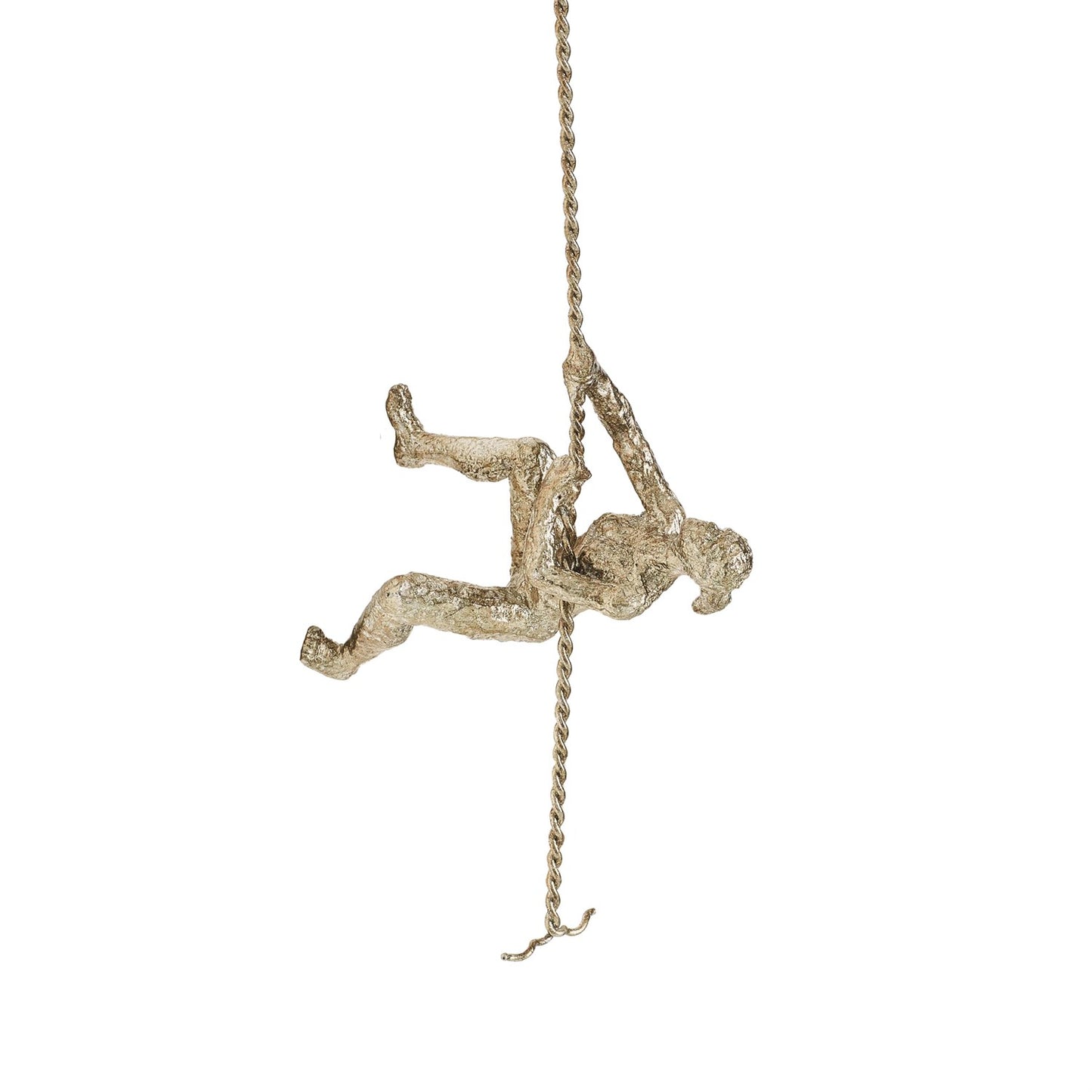 Climbing Woman-Wall Mounted-Thai Silver Leaf