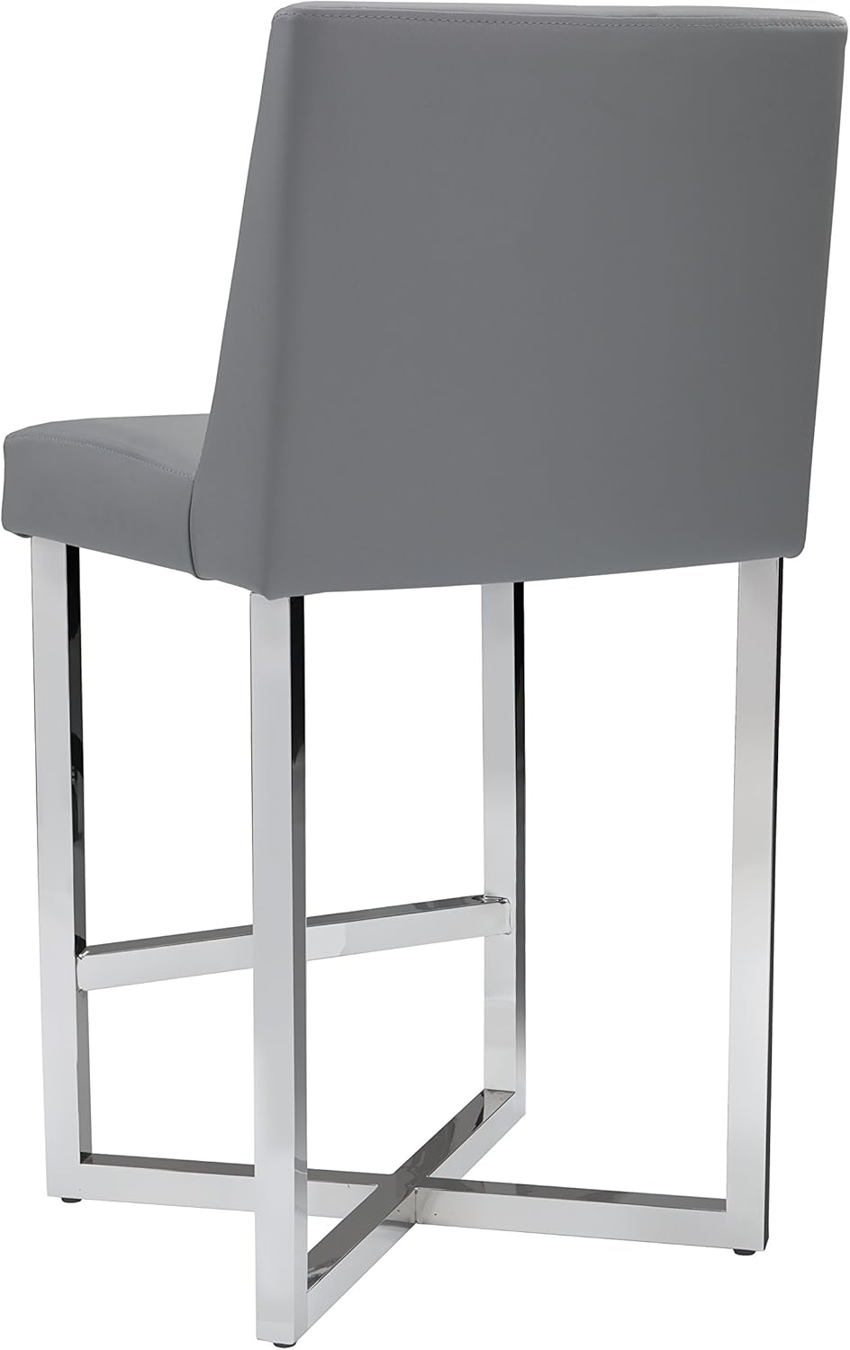 Modern Gray Counter Stool
