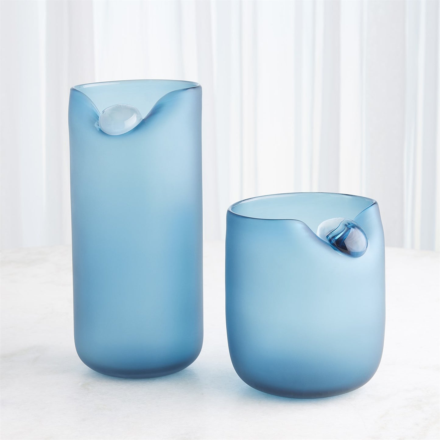 Poise Vase-Blue-Large