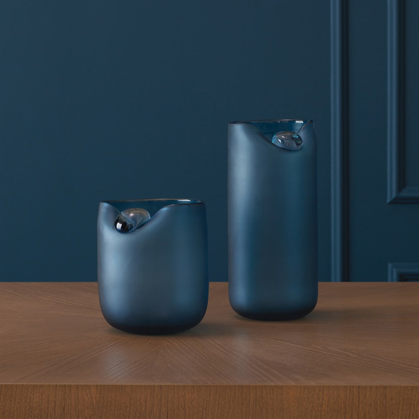 Poise Vase-Blue-Large