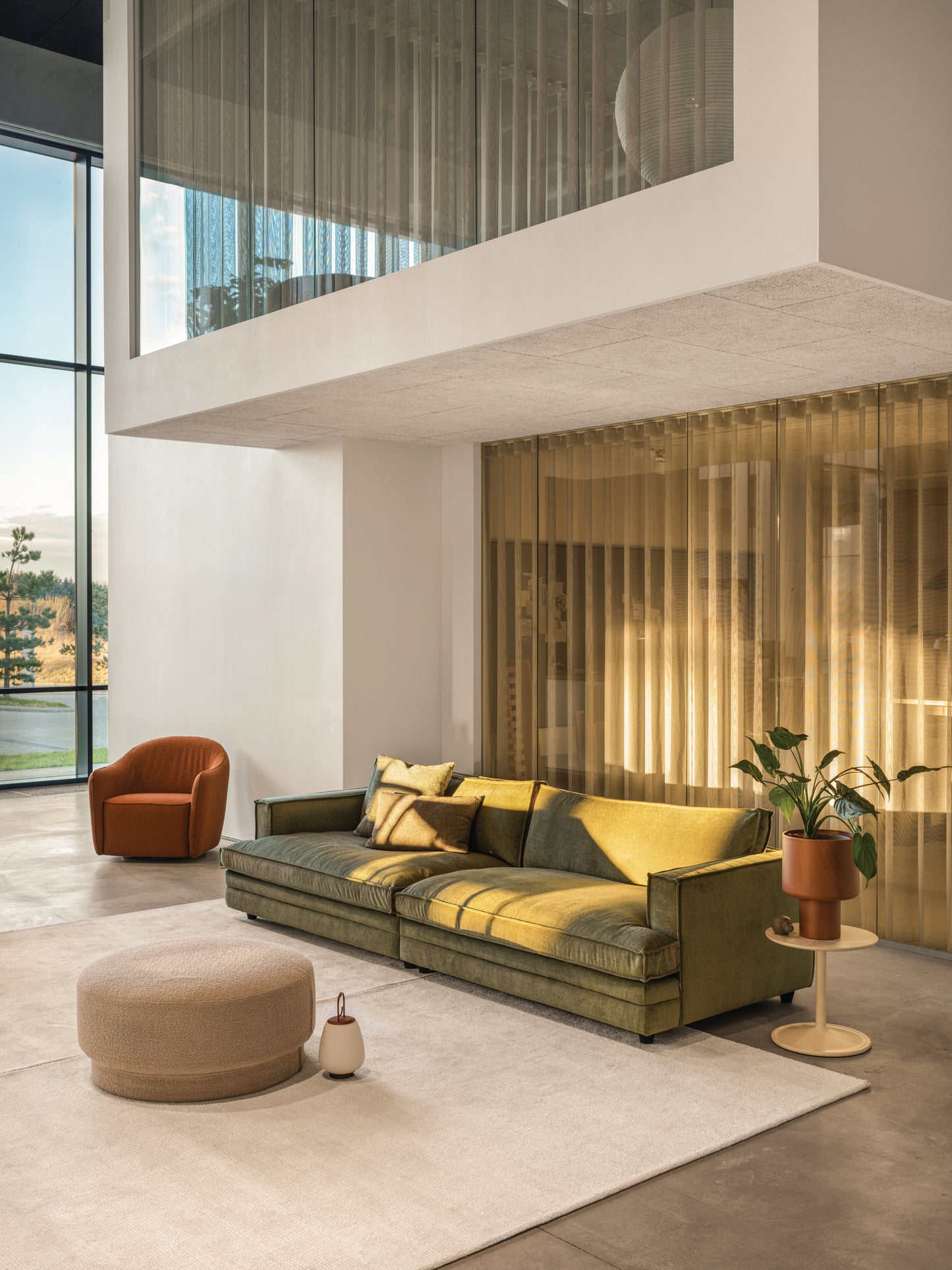 Beetle Accent Swivel Armchair