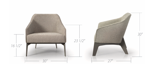 Ana White Lounge Chair
