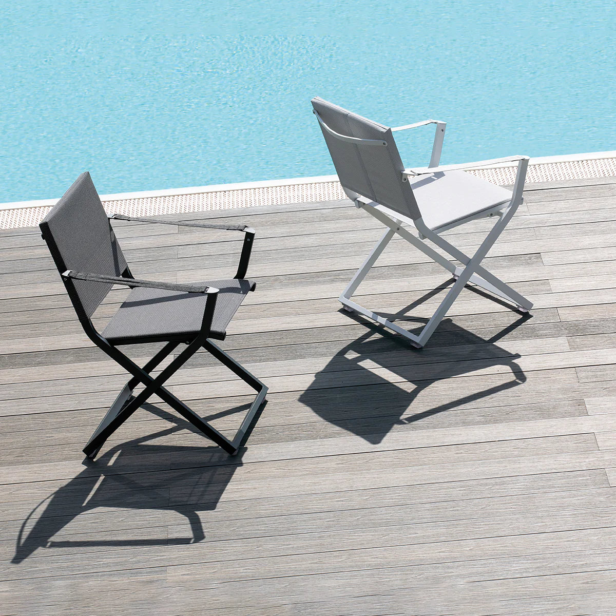 Italian Garden Outdoor Dining Chairs Fellini WHT