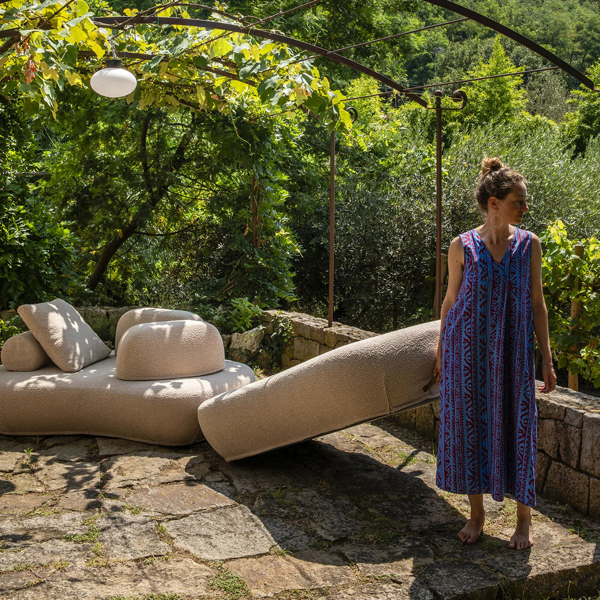 Marinello Outdoor Accent Chairs Luna CHS GRY