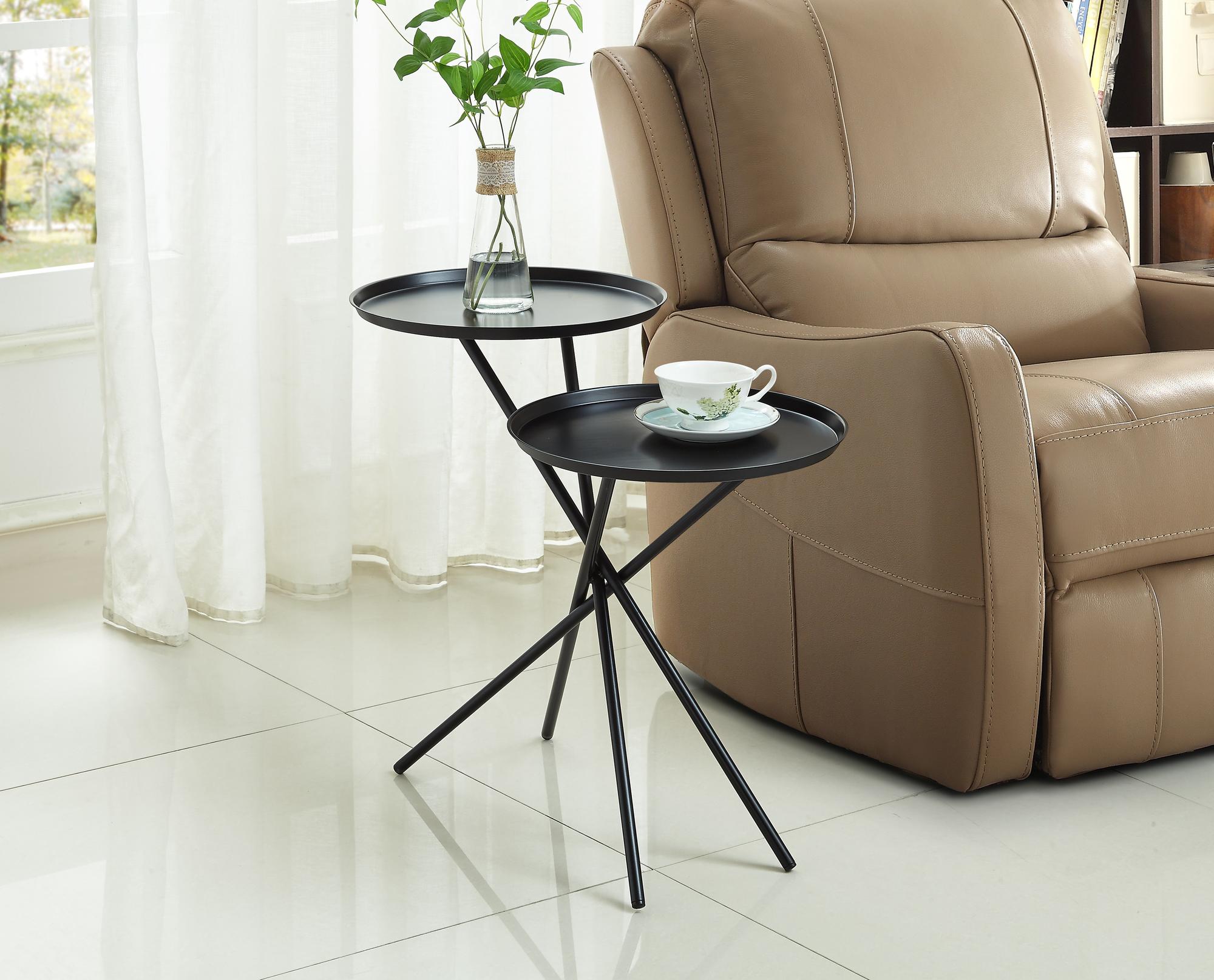 Studio End Tables Python ET BLK – Antonini Modern Living