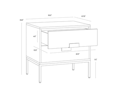 Jade Nightstand
