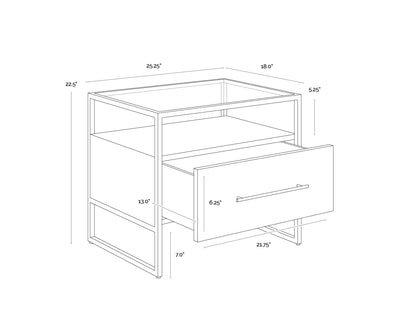 Venice Nightstand