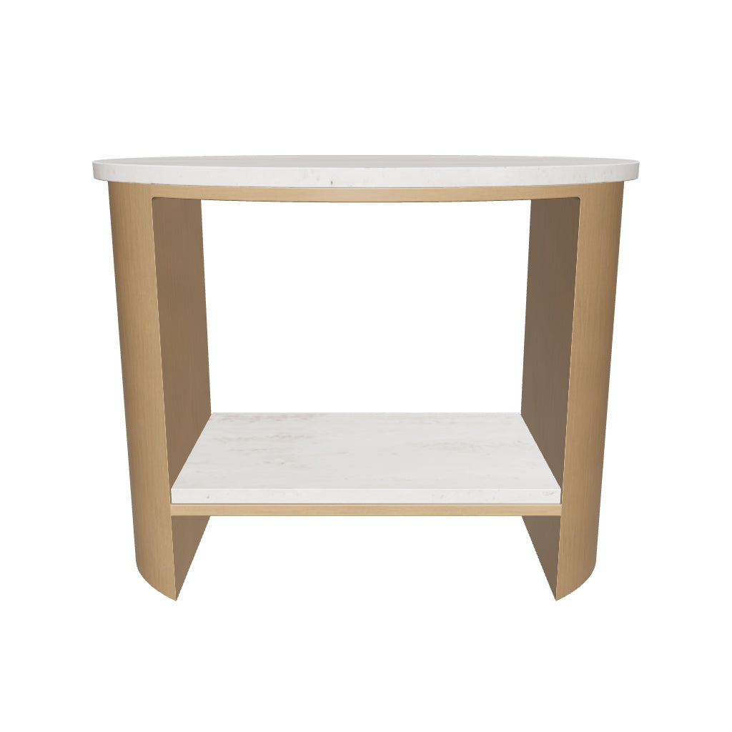 Roshni Side Table - Oval