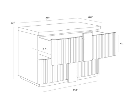 Venetta Nightstand