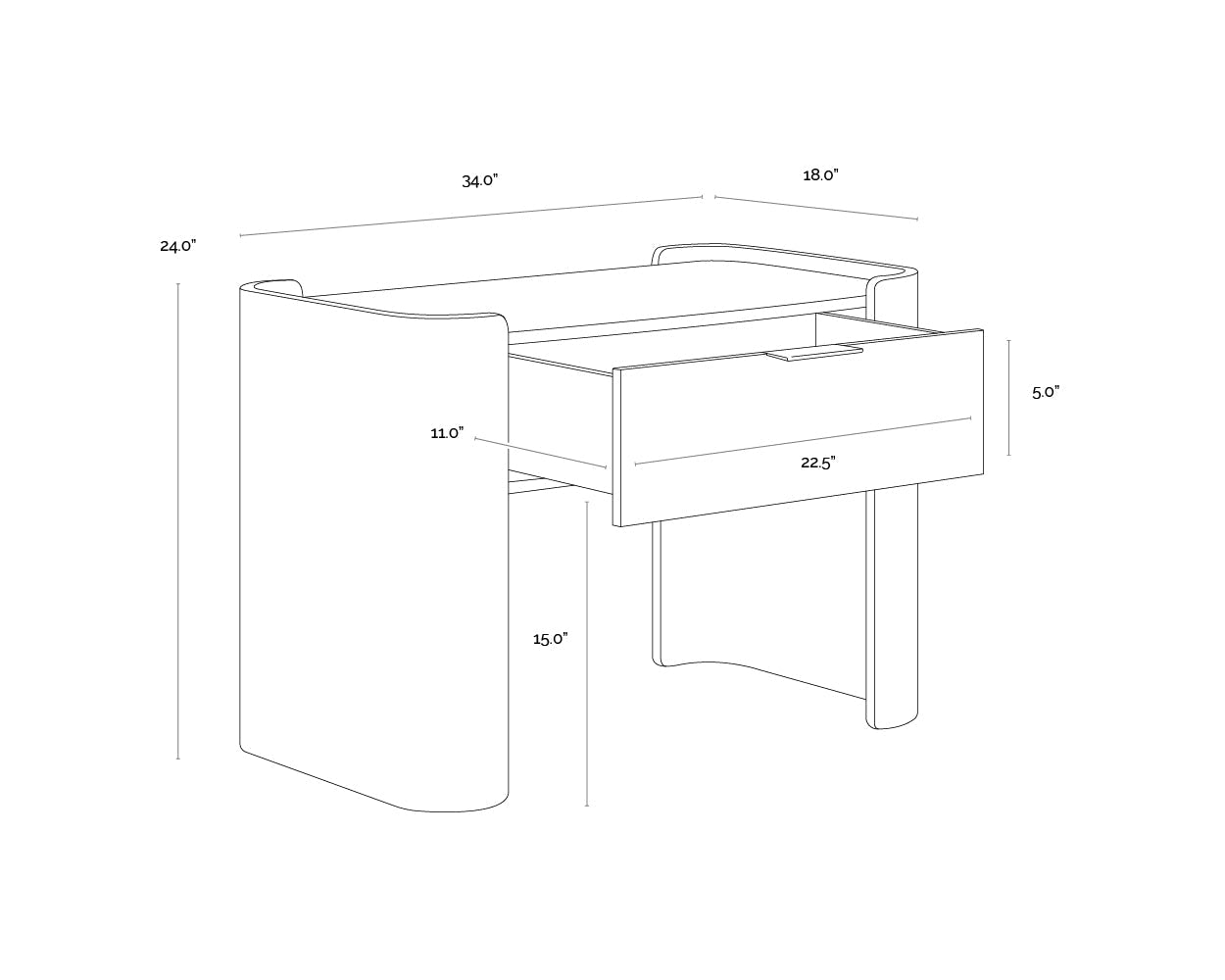 Beryl Nightstand