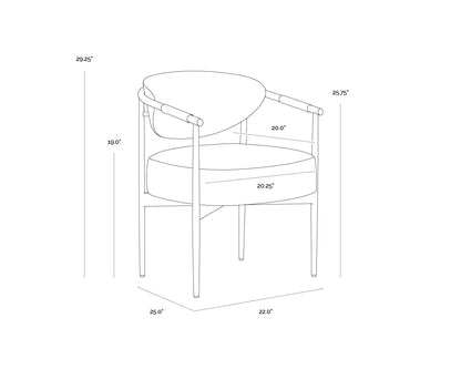 Loise Dining Armchair