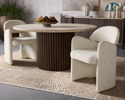 Snow Dining Armchair