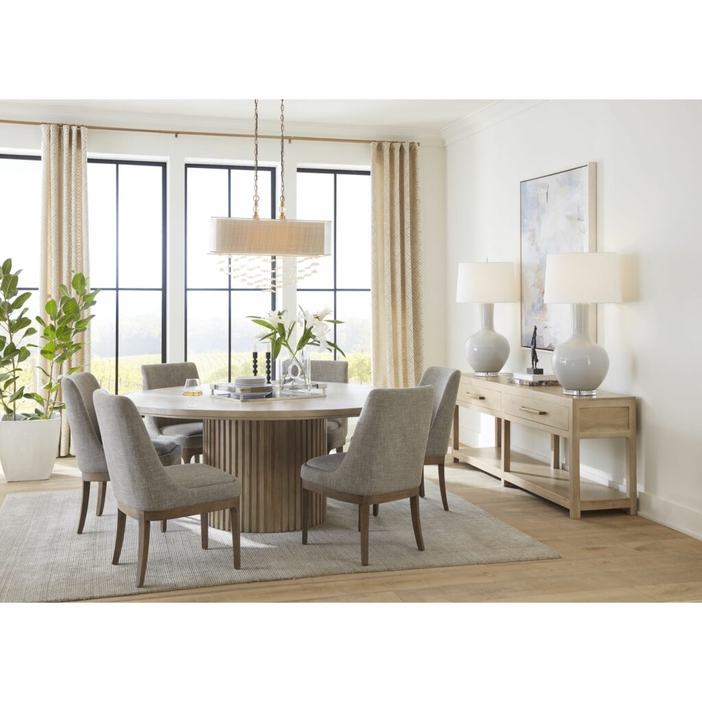 Bradley 72" Round Dining Table