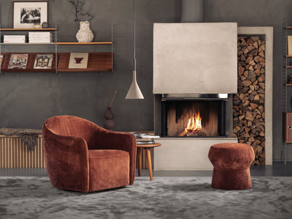 Beetle Accent Swivel Armchair