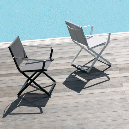 Italian Garden Outdoor Dining Chairs Fellini GRY