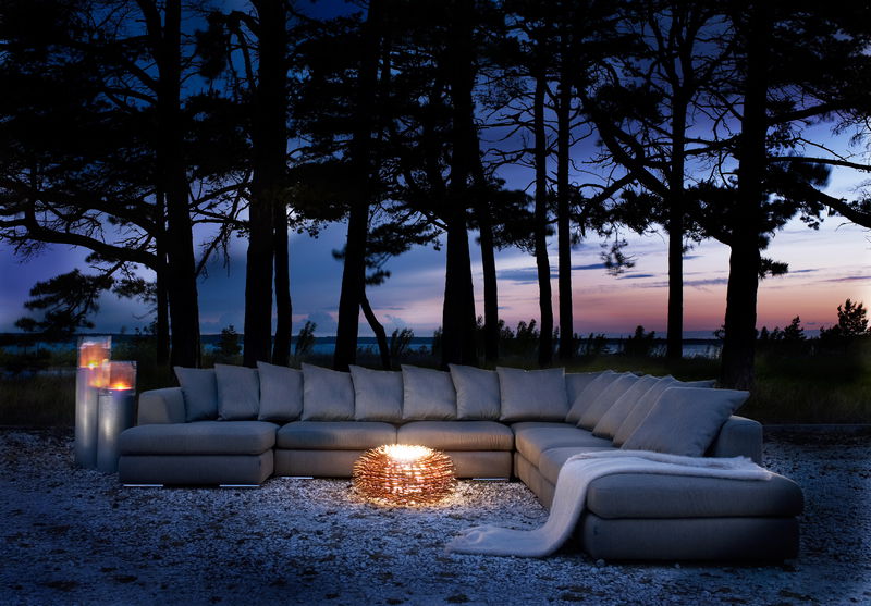 Paso Doble Night Sectional Sofa