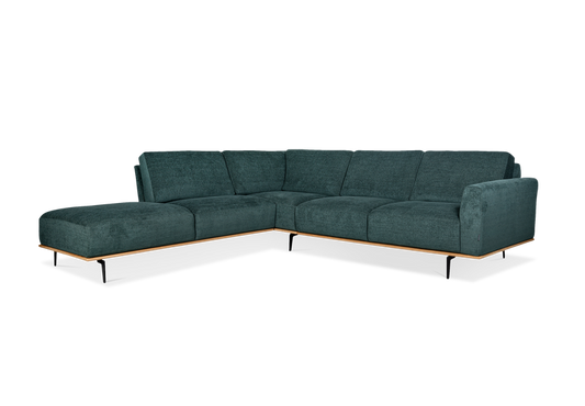 Pinot Wooden Frame Sectional Sofa
