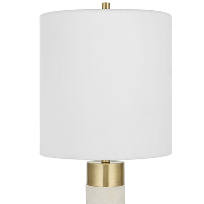 Edge Table Lamp - White