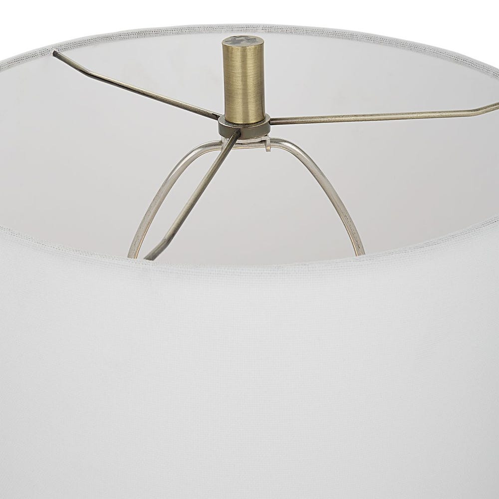 Edge Table Lamp - White