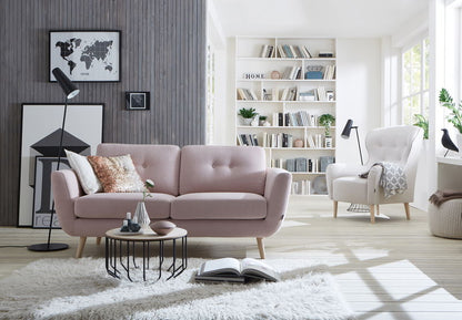 Smile Button Sectional Sofa
