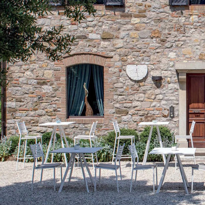 Italian Garden Outdoor Dining Chairs Alice WHT