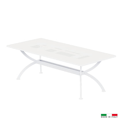 Italian Garden Outdoor Dining Tables Valentino EXT DT WHT