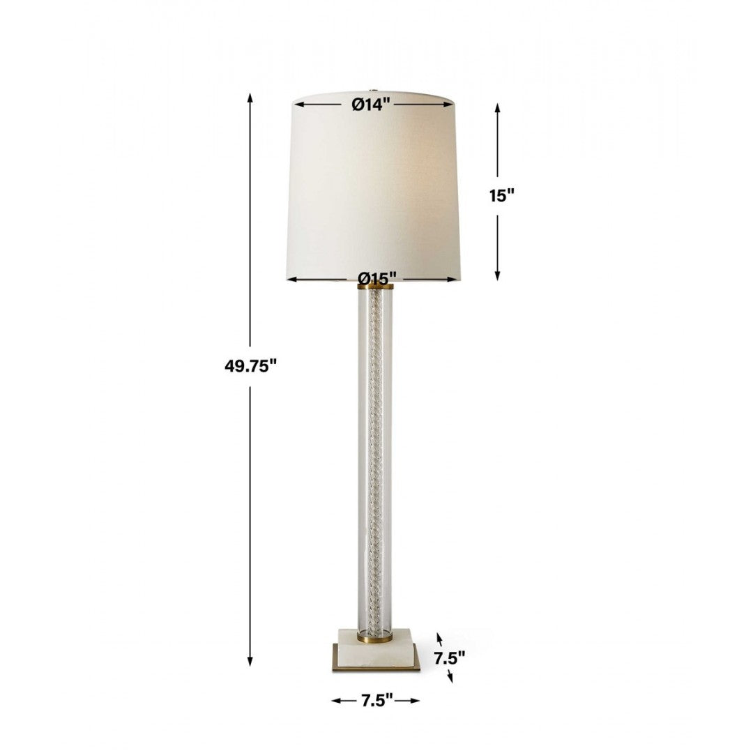 Cane Buffet Lamp