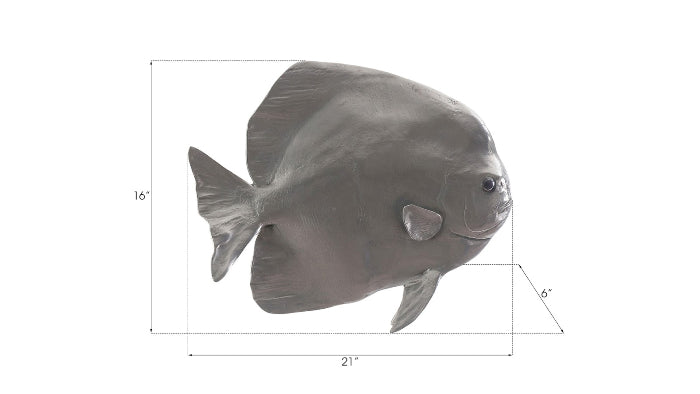 Triangular Fish Bat Design Australian Bat Fish Wall Sculpture – Antonini Modern Living