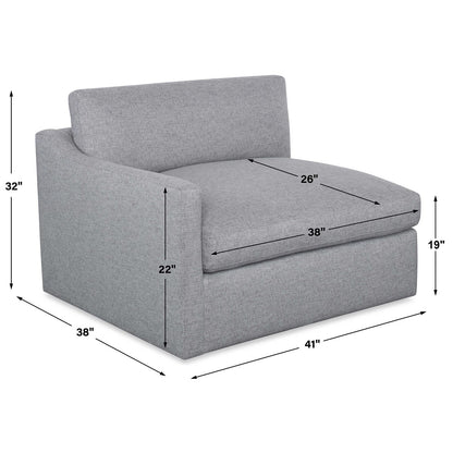 Slope Sofa, 3 Piece