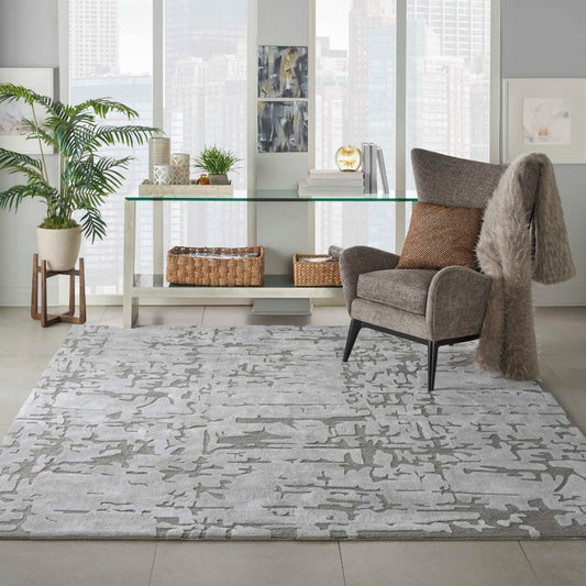 Flowy Pattern Rug 5 x 7