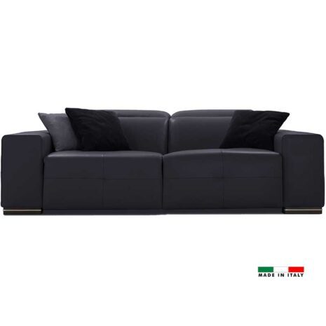Italian leather Camilla sofa