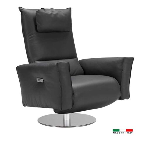 Italian leather Liliana Recliner Chair