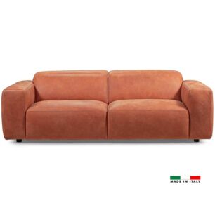 Italian leather Jacklyn sofa
