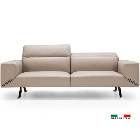 Italian leather Silvio sofa